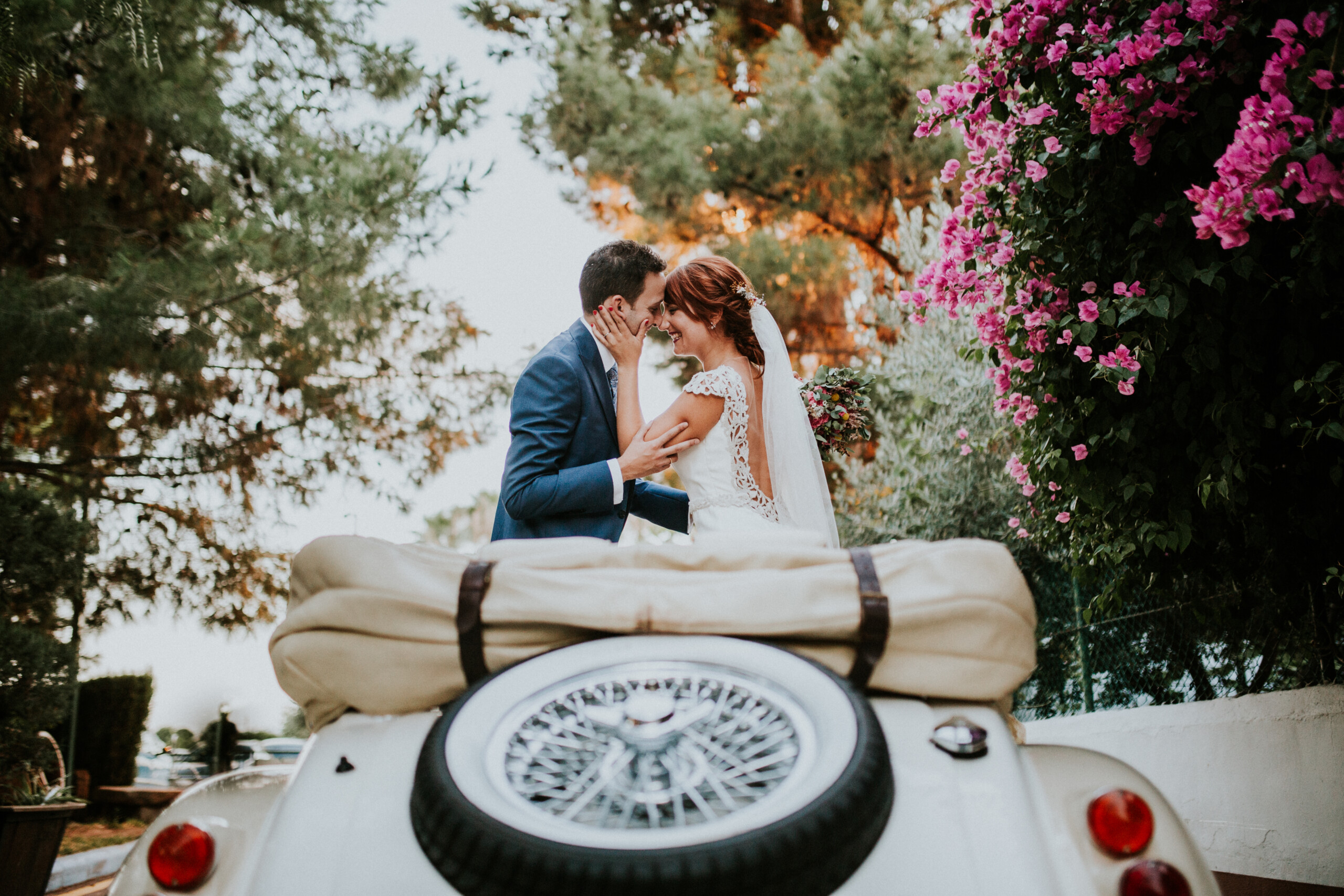 Ceremonia civil en jardín de Rincón Huertano